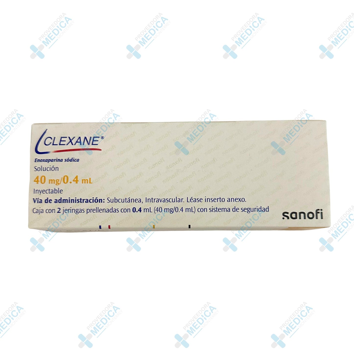 CLEXANE ENOXAPARINA SODICA SOL 40 MG/0.4 ML INY MONTERREY