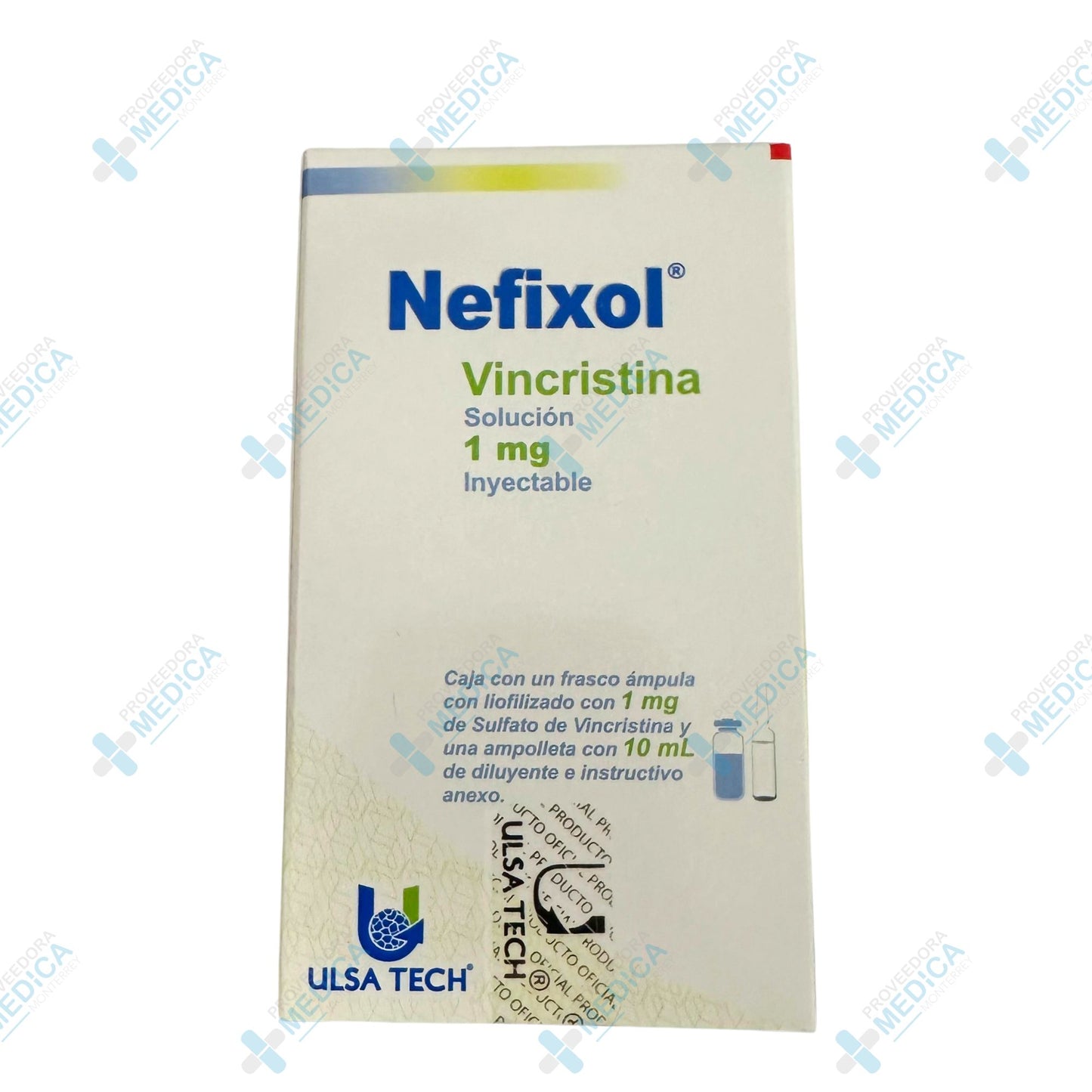 NEFIXOL VINCRISTINA SOL INY 1 MG 10 ML C/1 AMP MONTERREY