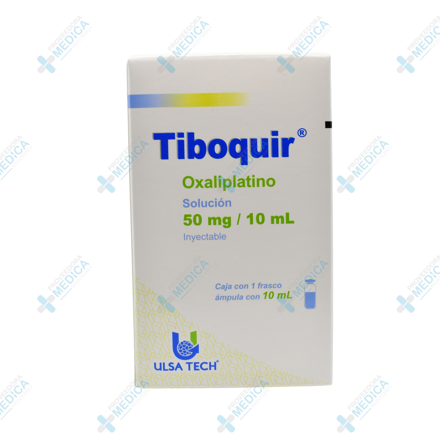 TIBOQUIR Oxaliplatino solución 50 mg 10 ml inyectable caja con 1 frasco ámpula 10ml Ulsa Thech