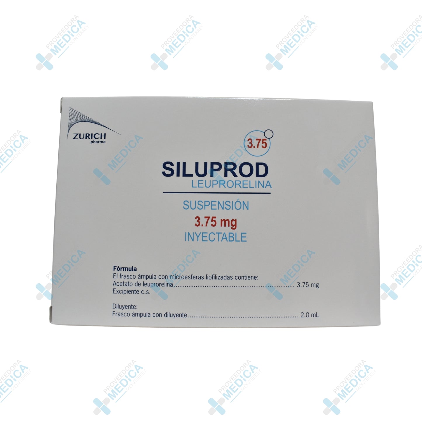 SILUPROD Leuprorelina supresión 3.75 mg inyectable Zurich Pharma 