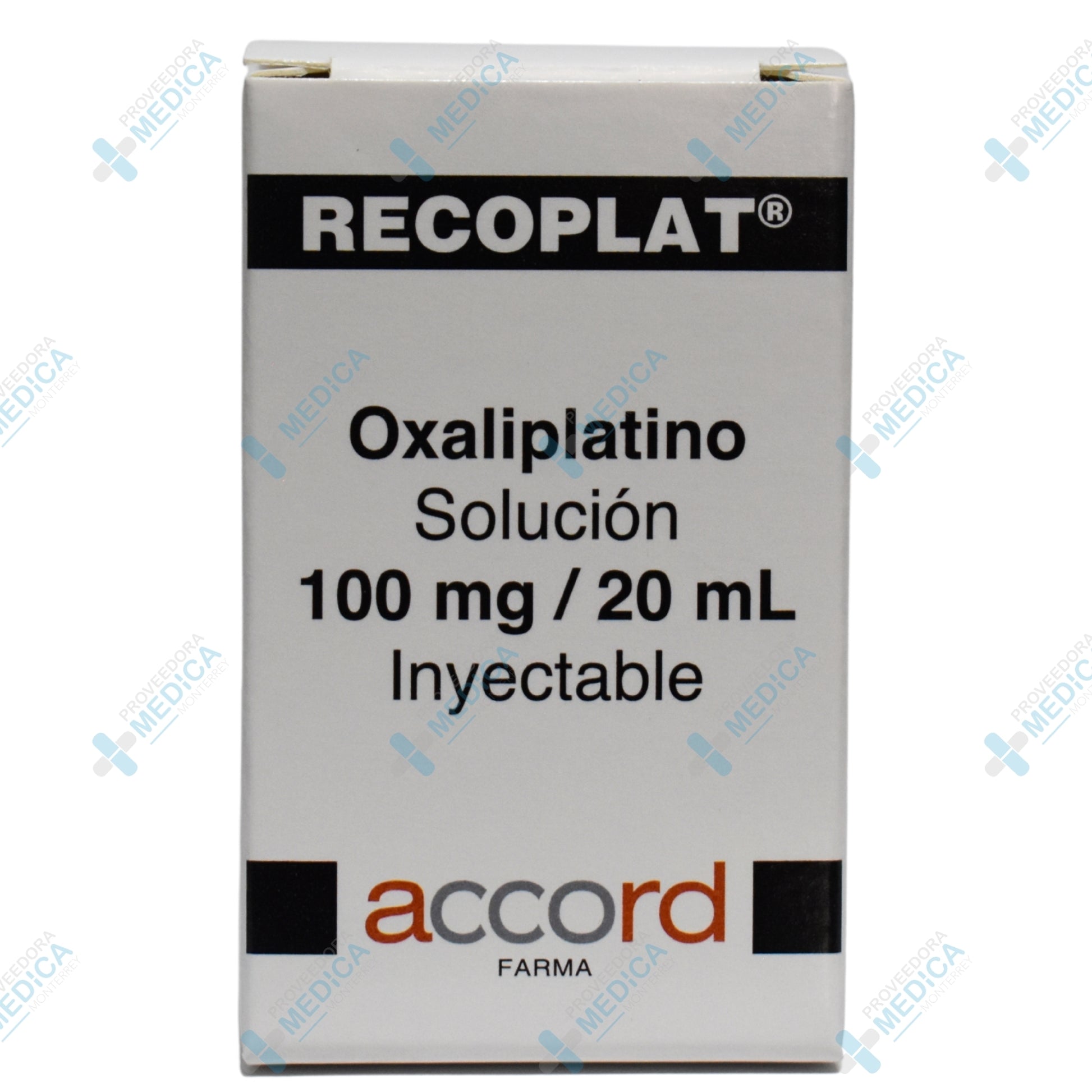 RECOPLAT Oxaliplatino solucion 100 mg 20 ml inyectable&nbsp; Accord Farma