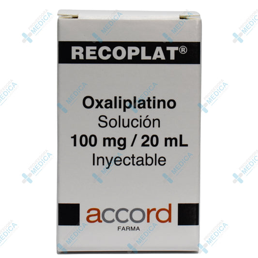 RECOPLAT Oxaliplatino solucion 100 mg 20 ml inyectable&nbsp; Accord Farma