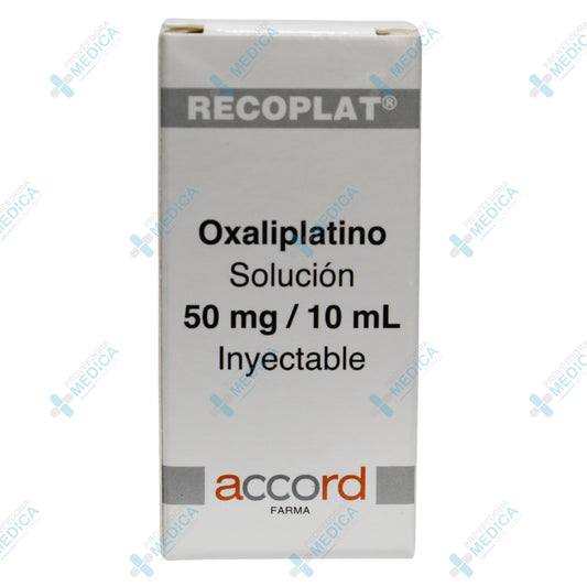 RECOPLAT Oxaliplatino solucion 50 mg 10 ml inyectable&nbsp;