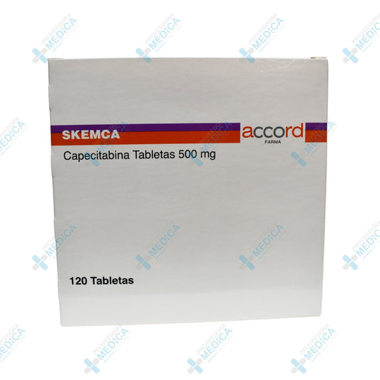 Skemca&nbsp; Capecitabina tabletas 500 mg Accord Farma