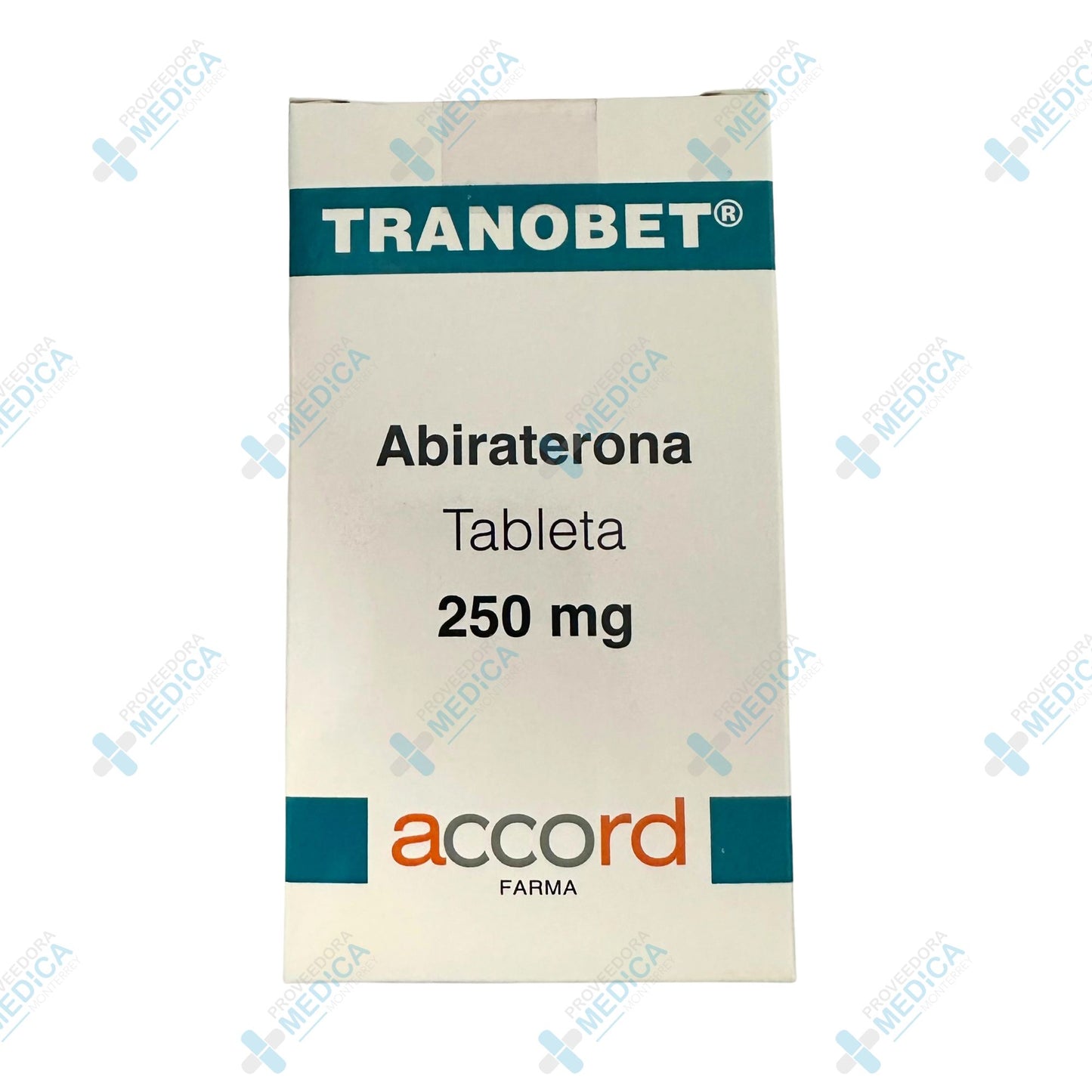 TRANOBET ABIRATERONA 250 MG C/120 TAB MONTERREY
