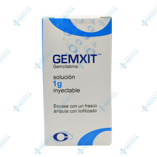 GEMXIT Gemcitabina solucion 1 g inyectable Laboratorios Cryopharma