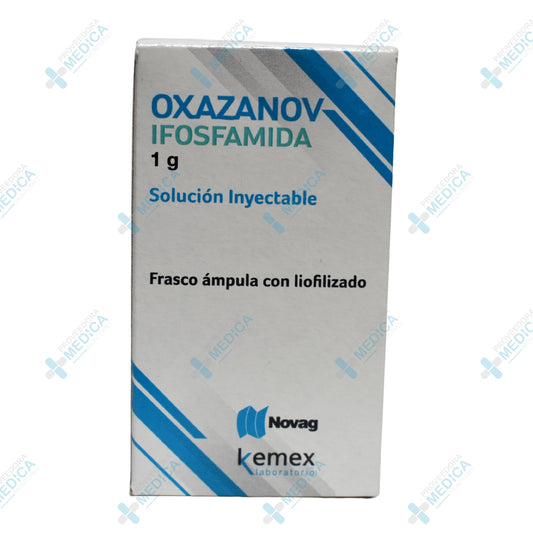 OXAZANOV Ifosfamida 1 g solucion inyectable caja con un frasco ampula con liofilizado Novag Kemex Laboratorio