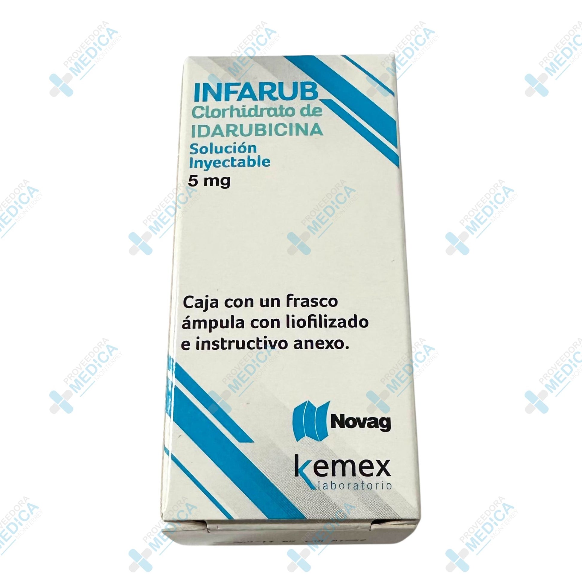 INFARUB IDARUBICINA SOL INY 5 MG C/1 AMP MONTERREY