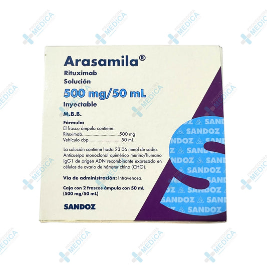 ARASAMILA RITUXIMAB SOL INY 500 MG C/1 AMP MONTERREY