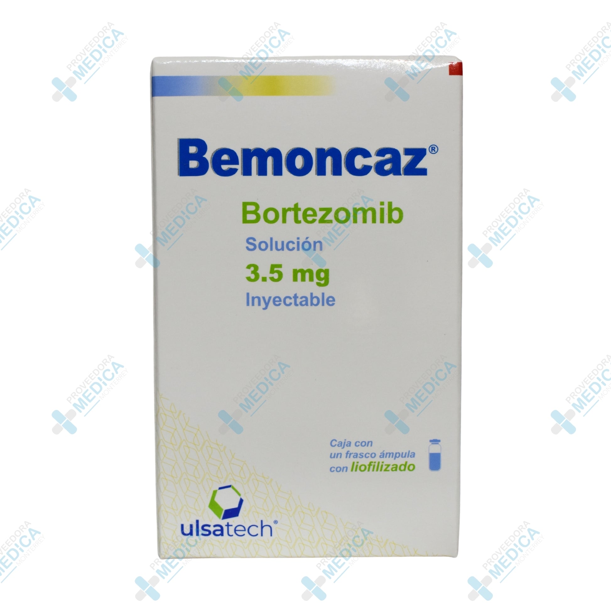 BEMONCAZ&nbsp;Bortezomib solucion 3.5 mg inyectable Ulsa Tech