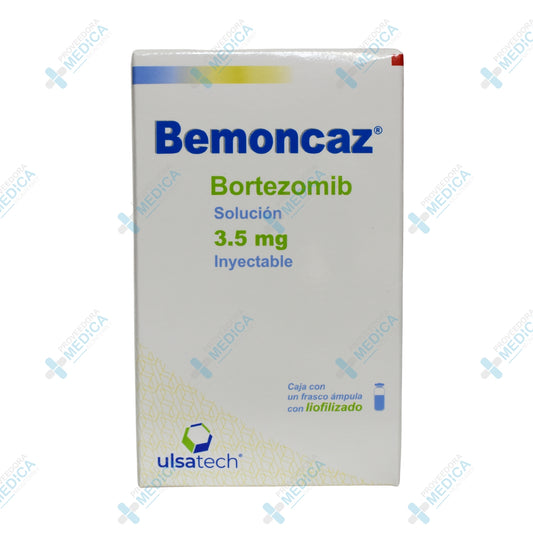 BEMONCAZ&nbsp;Bortezomib solucion 3.5 mg inyectable Ulsa Tech