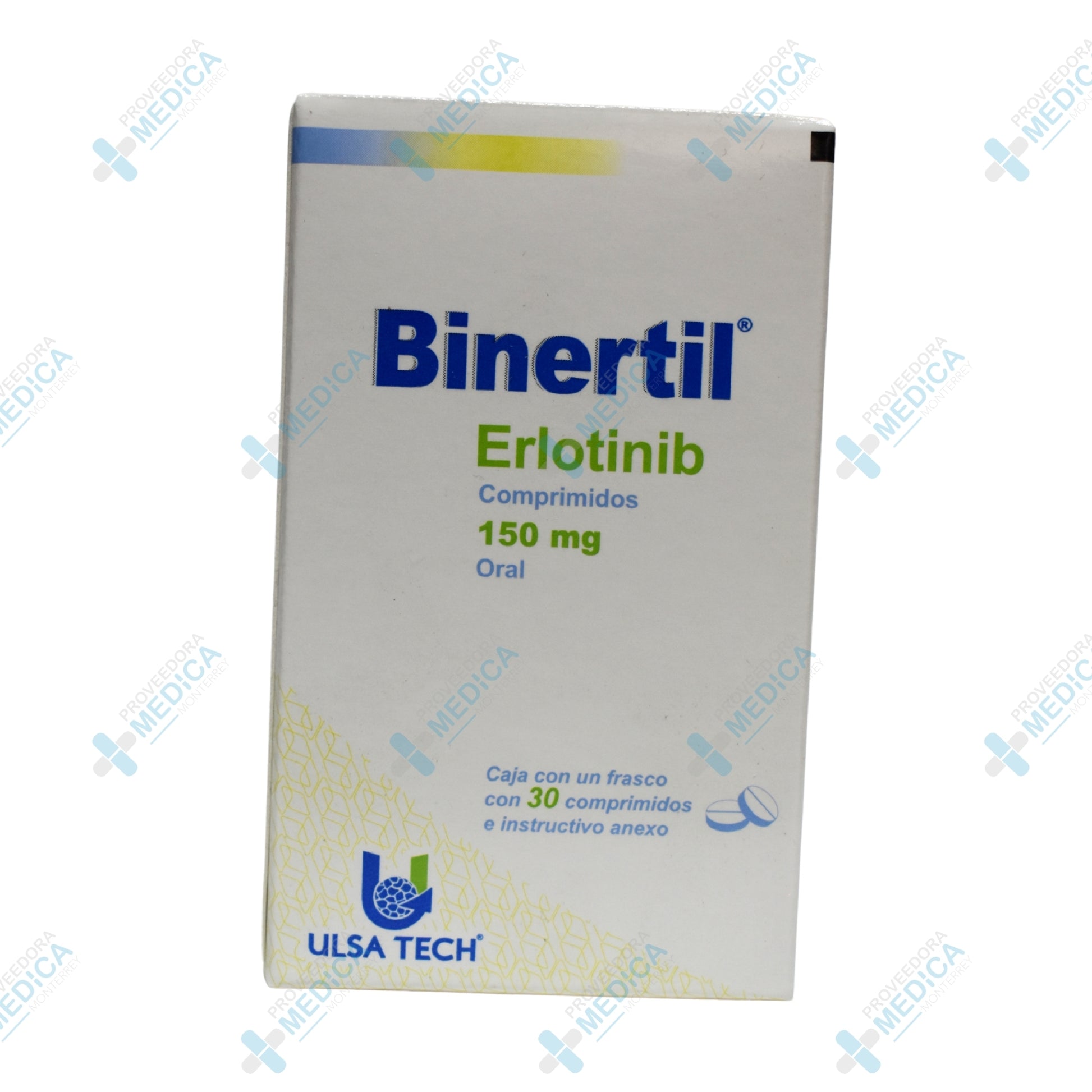 BINERTIL Erlotinib 150 mg comprimidos, oral Ulsa Tech