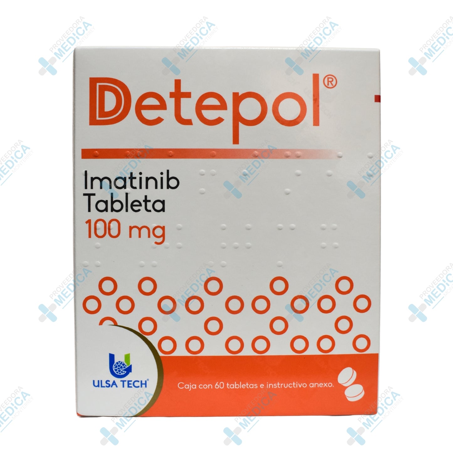 DETEPOL IMATINIB 100 MG C/60 TAB