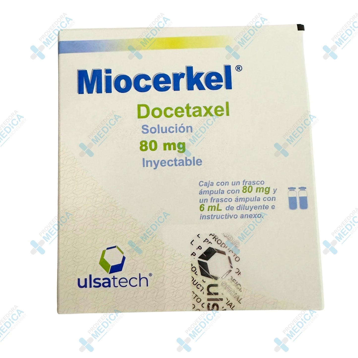 MIOCERKEL DOCETAXEL SOL INY 80 MG 2 ML C/1 AMP MONTERREY