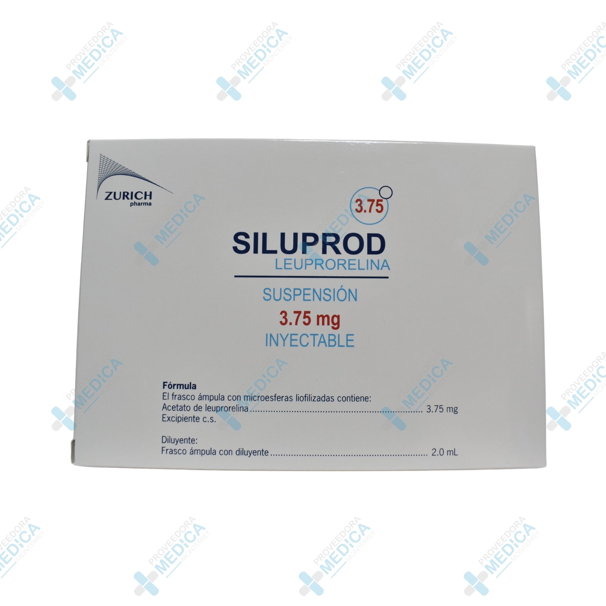 SILUPROD Leuprorelina supresión 3.75 mg inyectable Zurich Pharma&nbsp;
