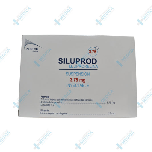SILUPROD Leuprorelina supresión 3.75 mg inyectable Zurich Pharma&nbsp;
