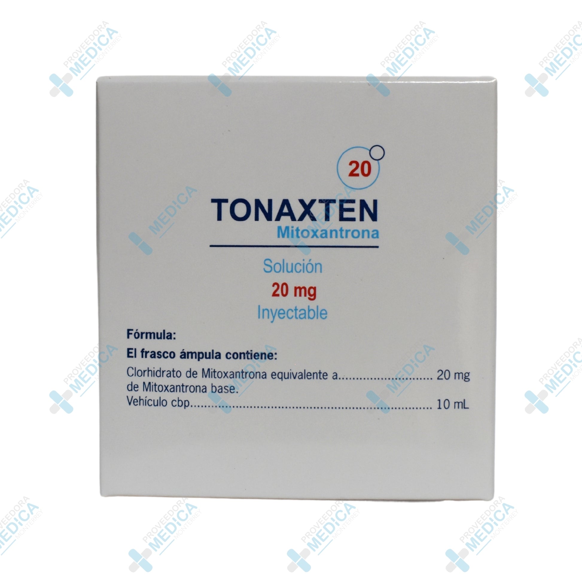 TONAXTEN Mitoxantrona solución 20 mg inyectable Zurich pharma&nbsp;